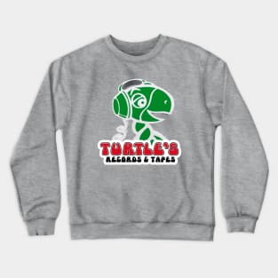 Turtles Records & Tapes - 3D Mascot Crewneck Sweatshirt